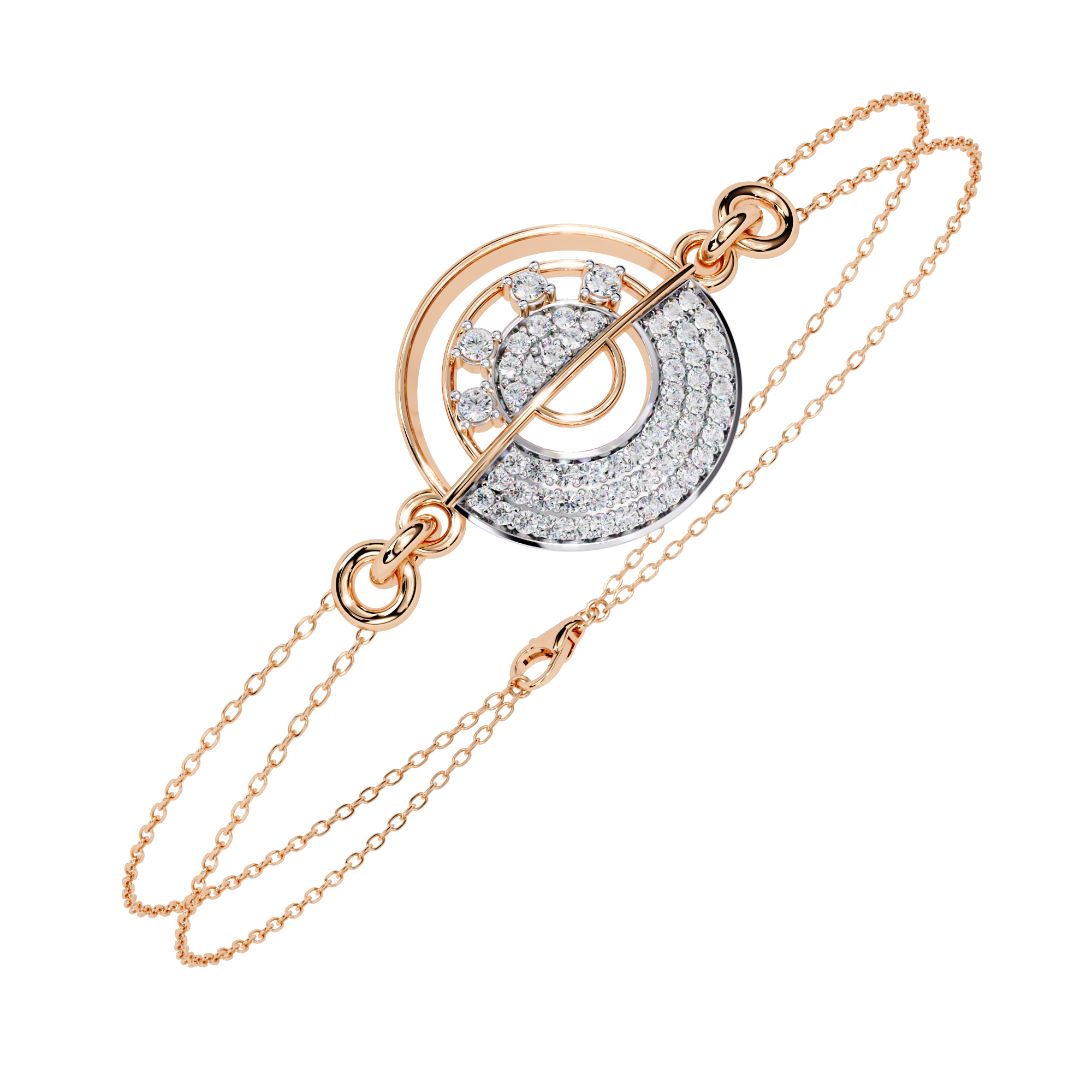 Aether Orbit Lab Grown Diamond Bracelet