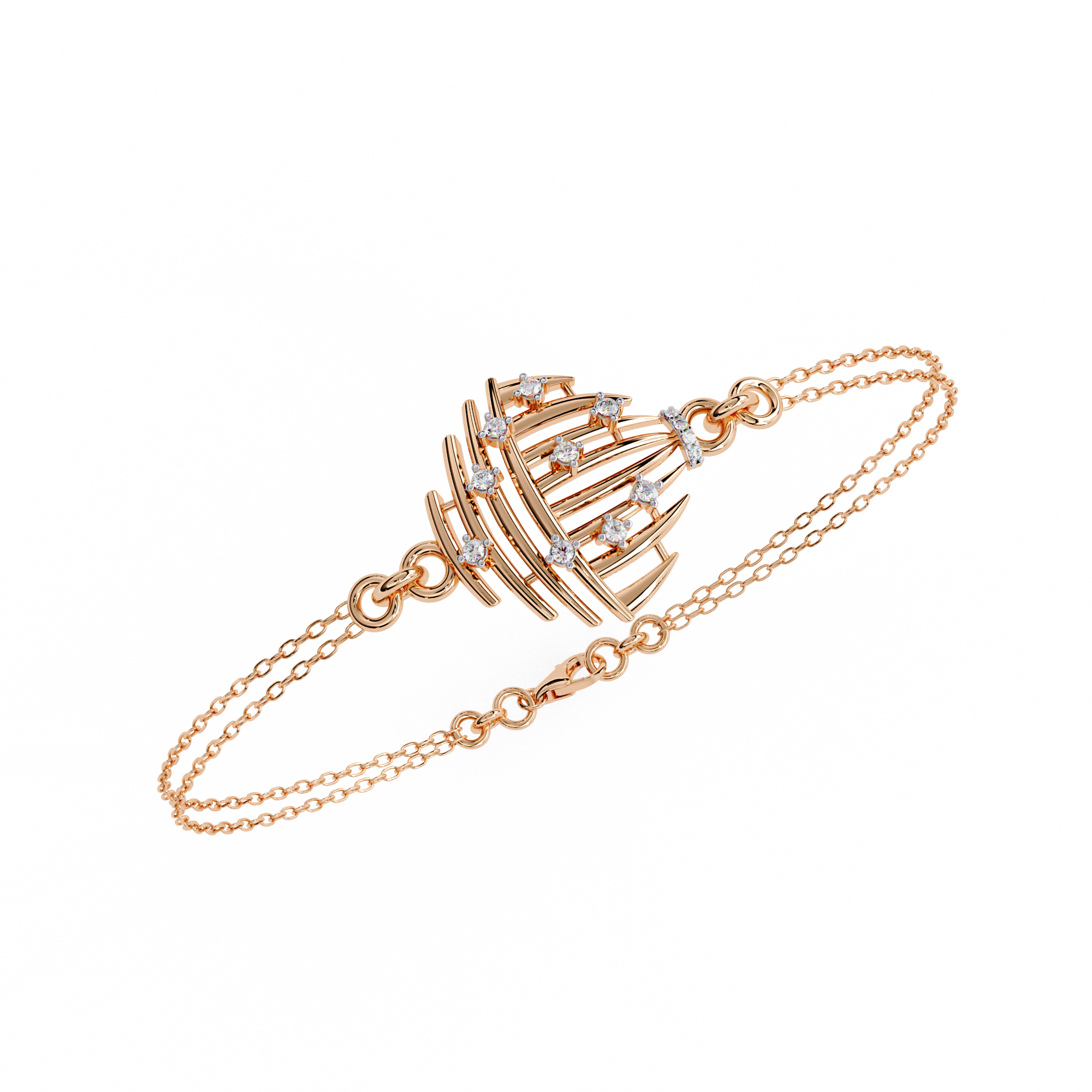 Celestial Orbit Diamond Bracelet