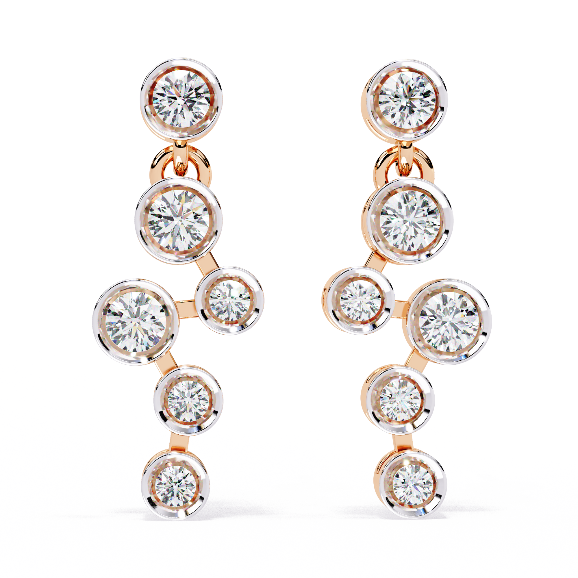 Celestial Orbit Lab Grown Diamond Earrings