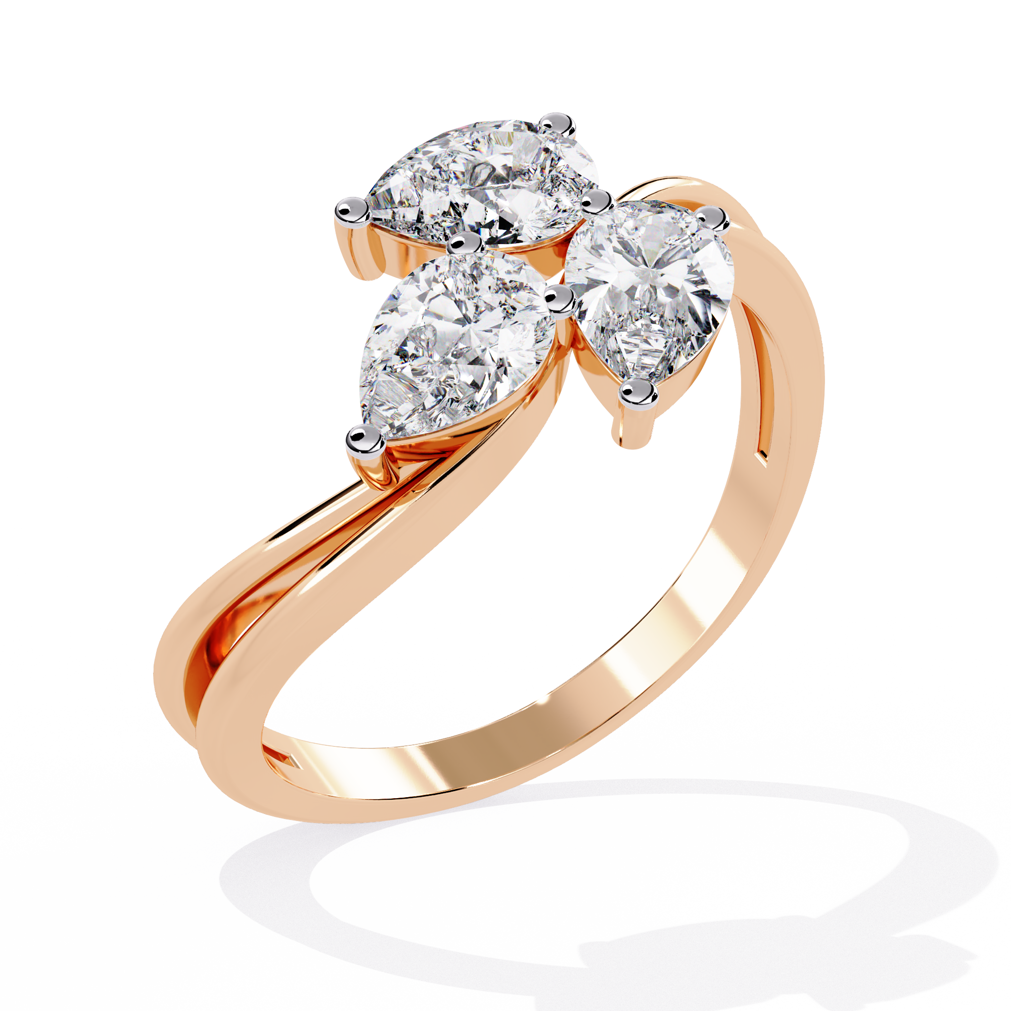 Luxury lab-grown diamond ring designed for women who love elegance