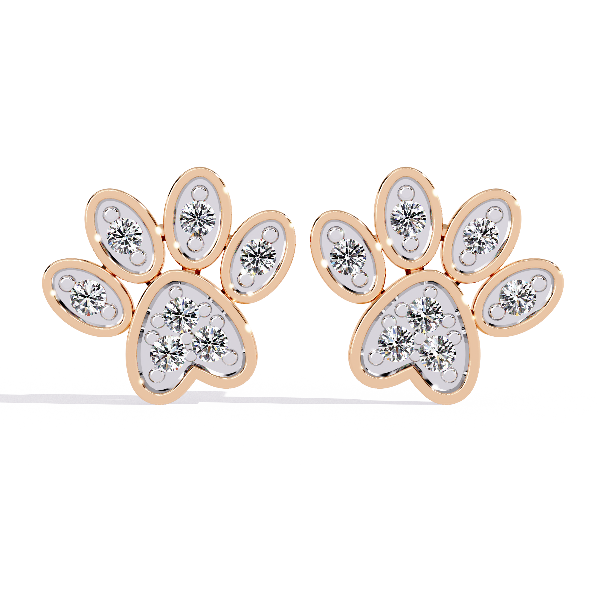 Pawfect Spark Diamond Studs