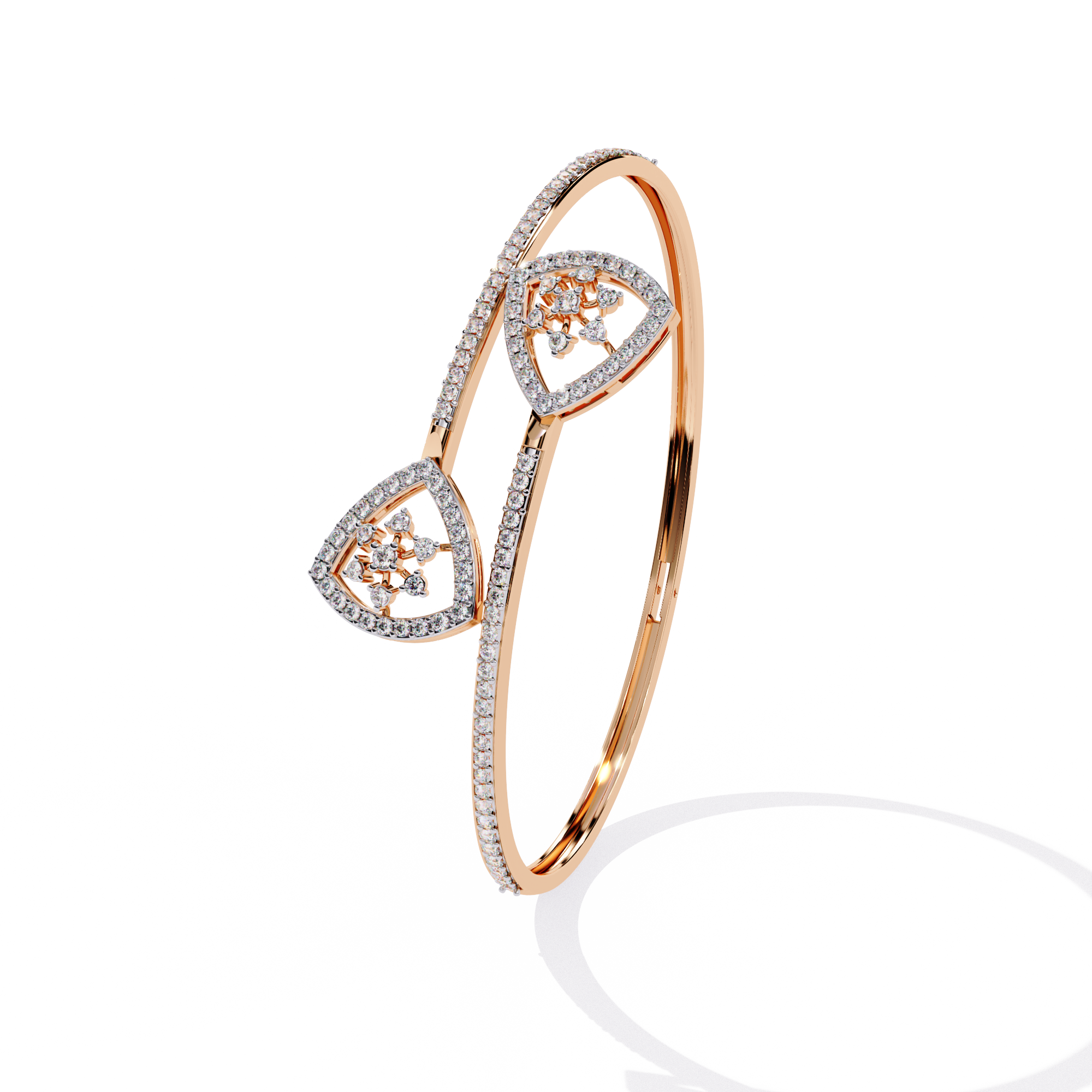 Talia Twin Drop Lab Grown Diamond Bracelet