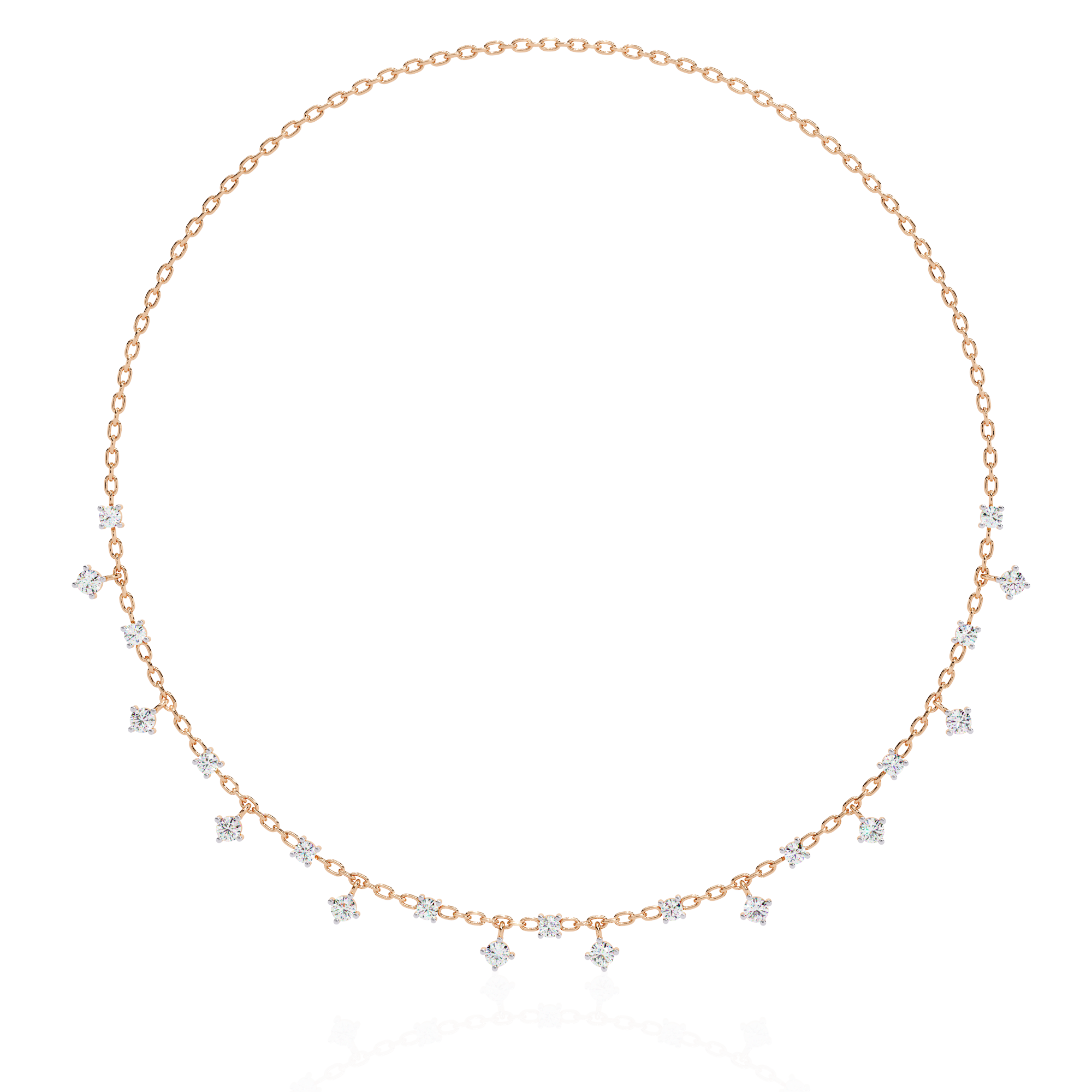 Twilight Gleam Diamond Necklace