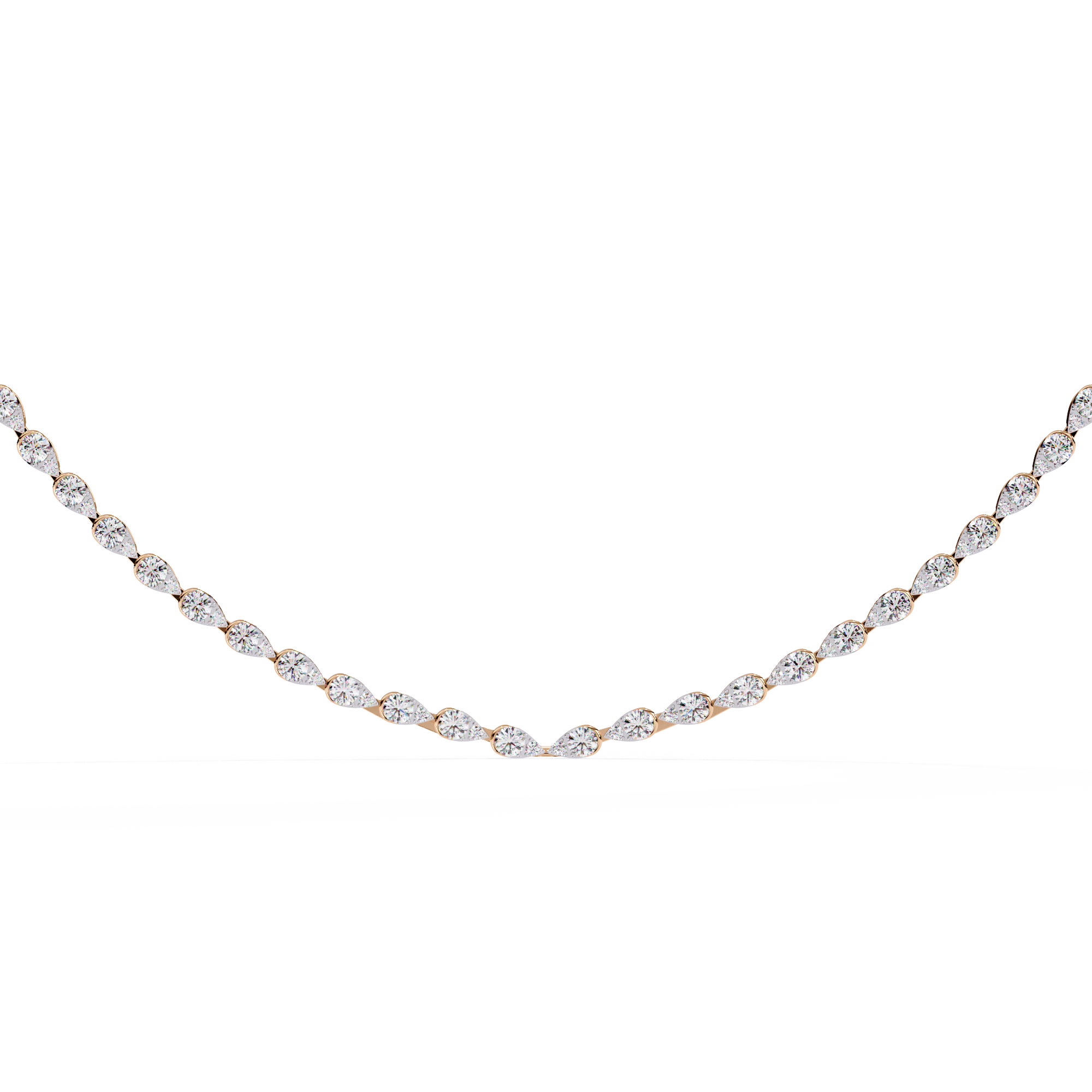 Twilight Whisper Diamond Necklace