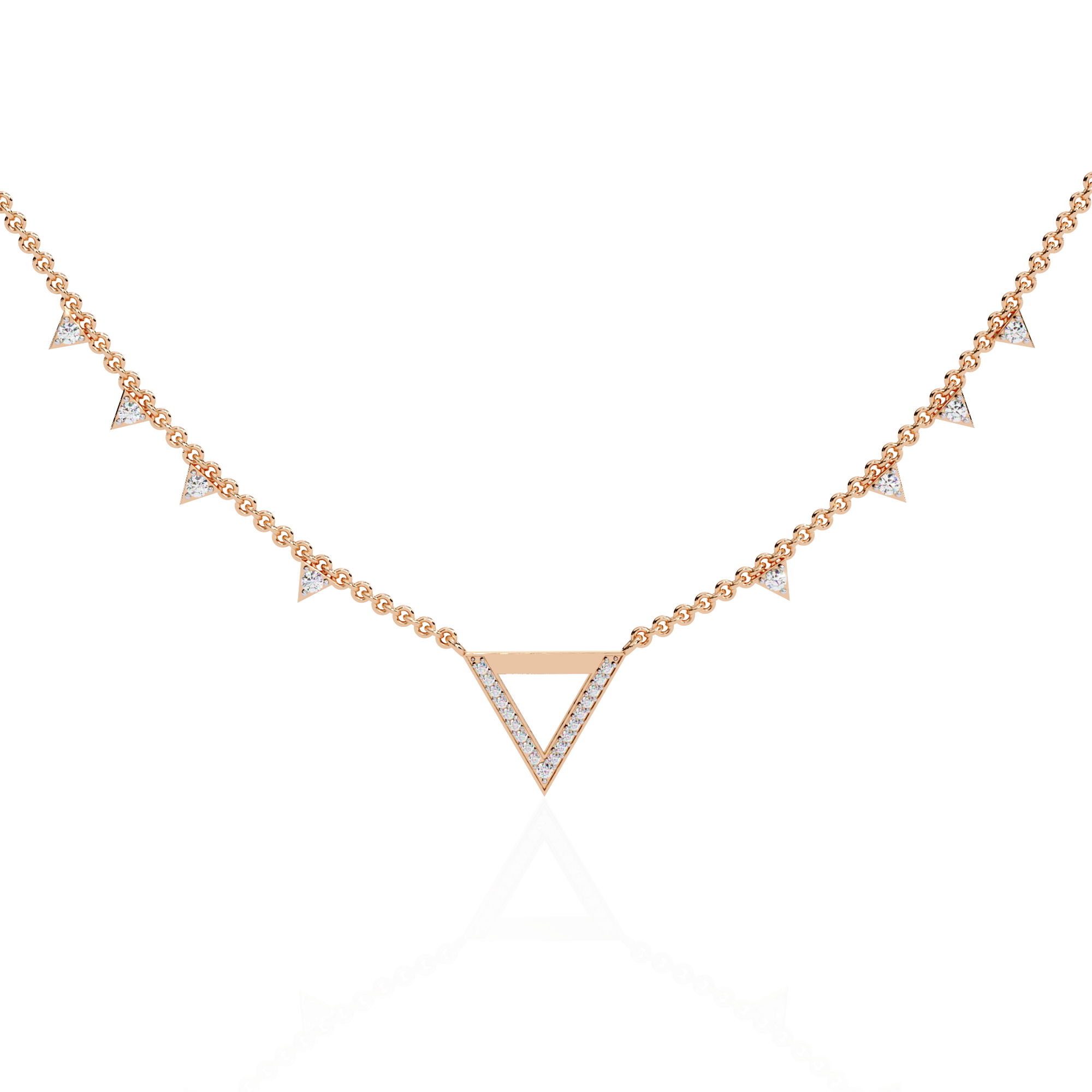 Vera Geo Diamond Necklace