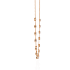 Aarna Charm Drop Diamond Necklace