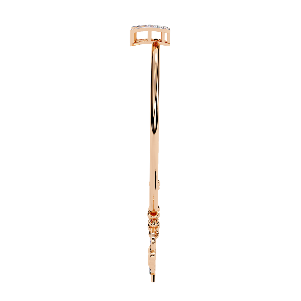 Amara Charm Lab Grown Diamond Bangle