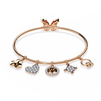 Amara Charm Lab Grown Diamond Bangle