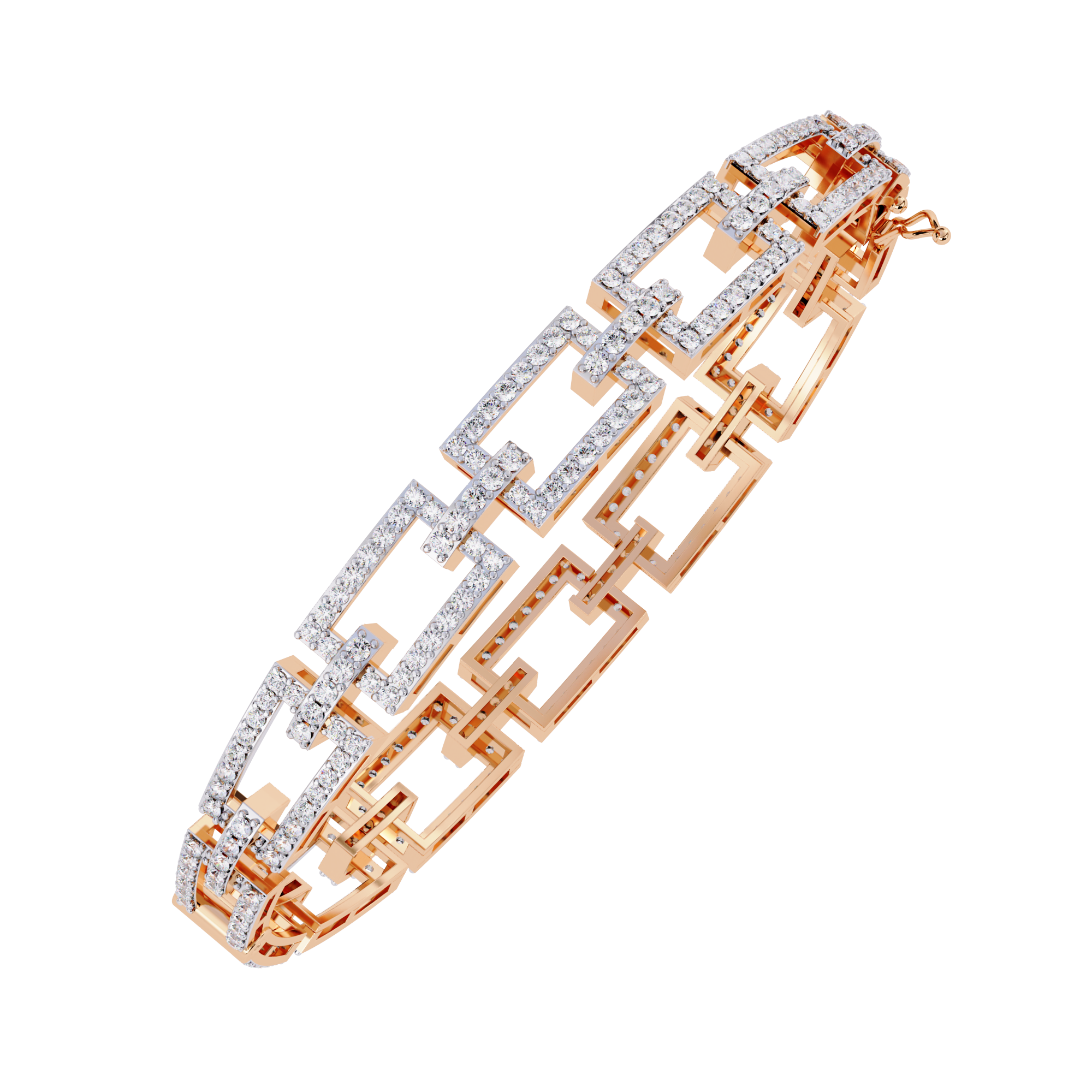 Art Deco Empress Diamond Bracelet