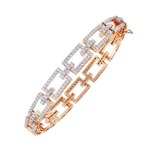 Art Deco Empress Diamond Bracelet