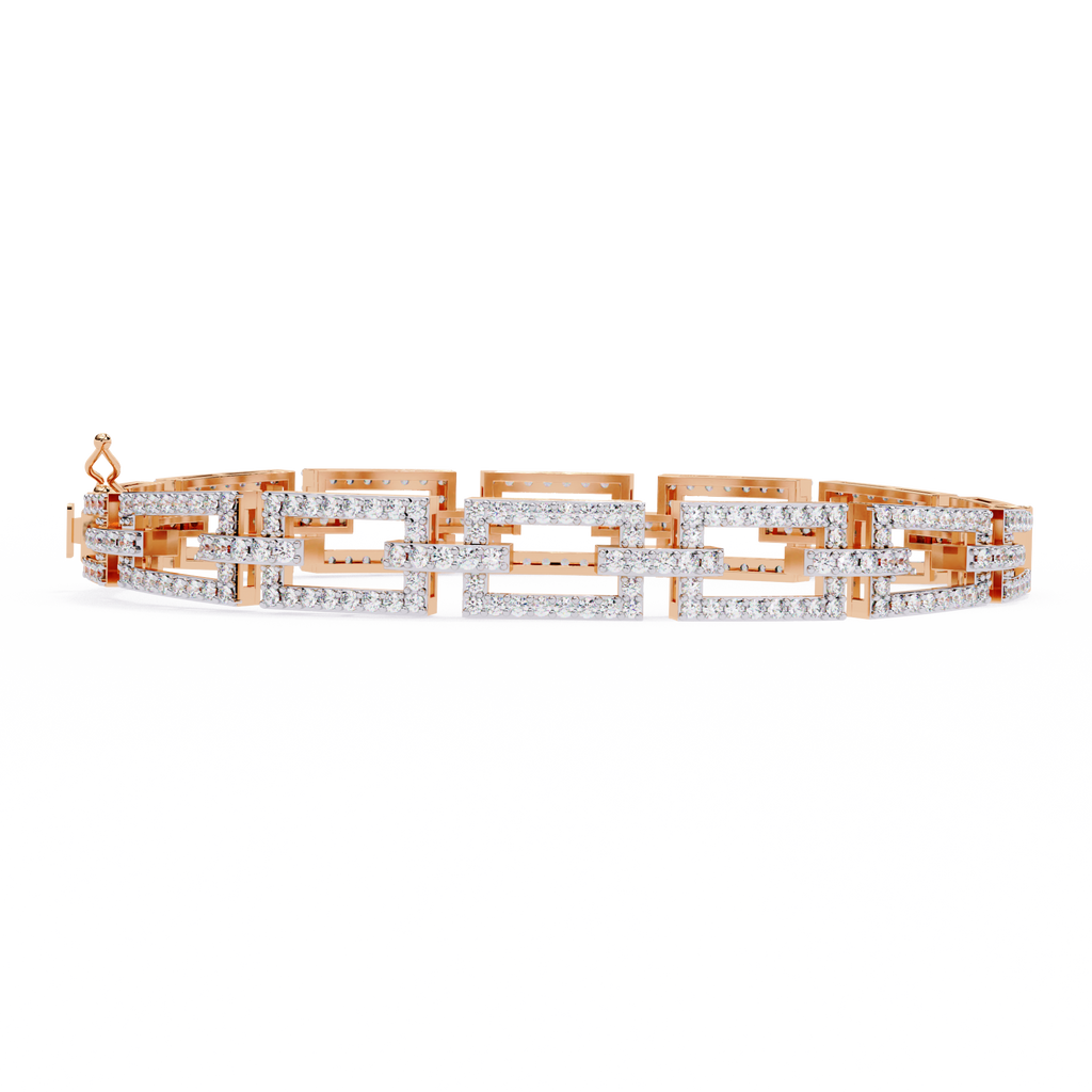 Art Deco Empress Diamond Bracelet