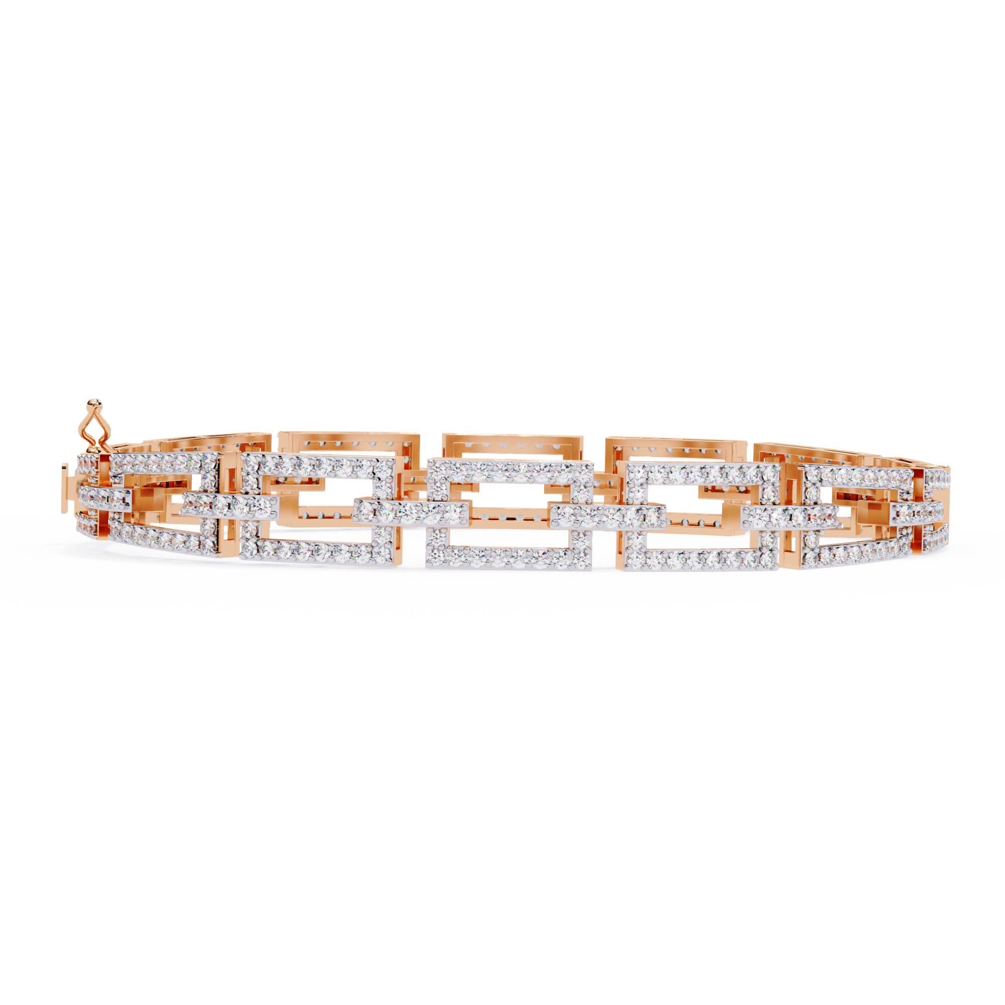 Art Deco Empress Diamond Bracelet
