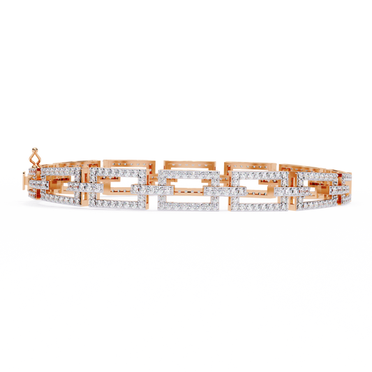Art Deco Empress Diamond Bracelet