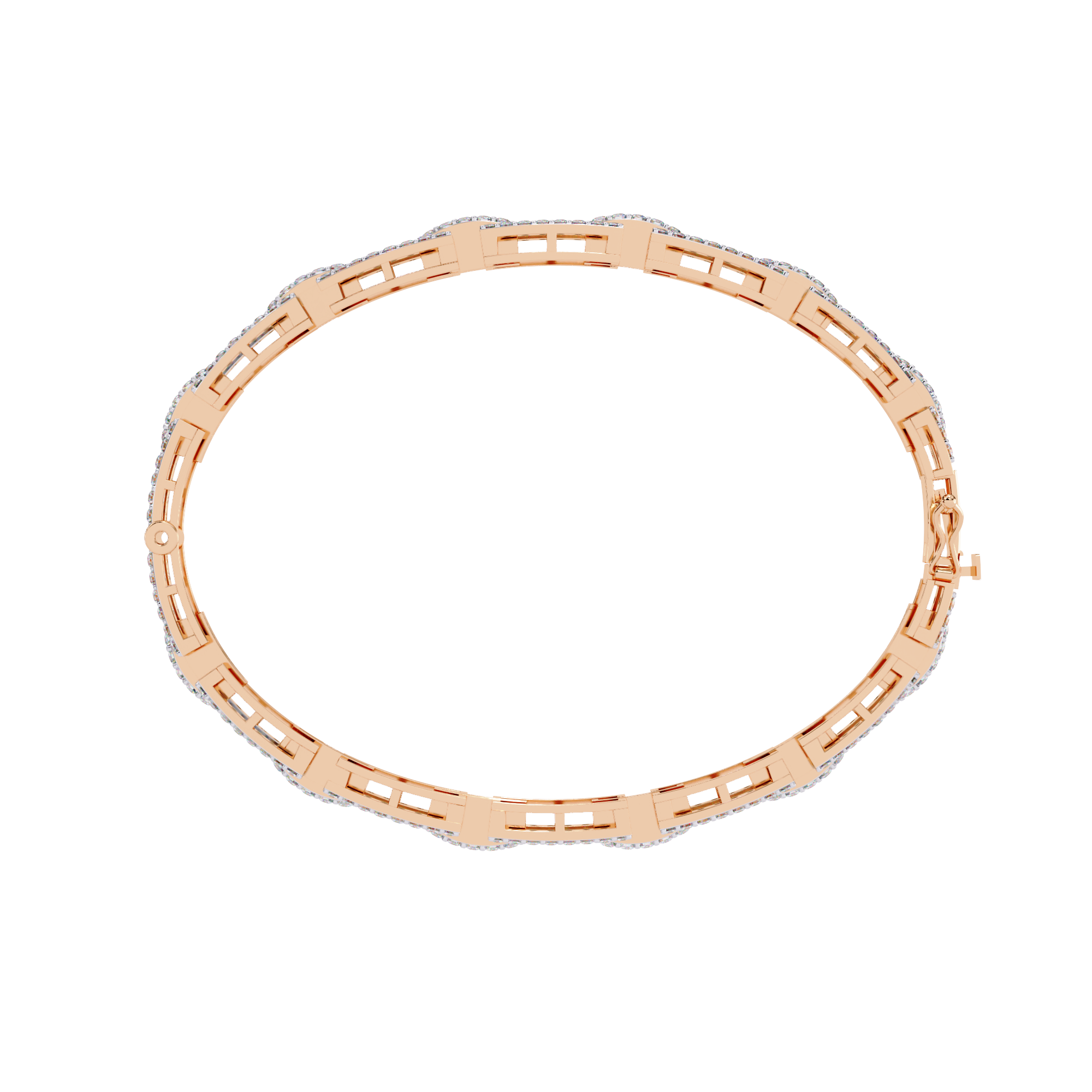 Art Deco Empress Diamond Bracelet