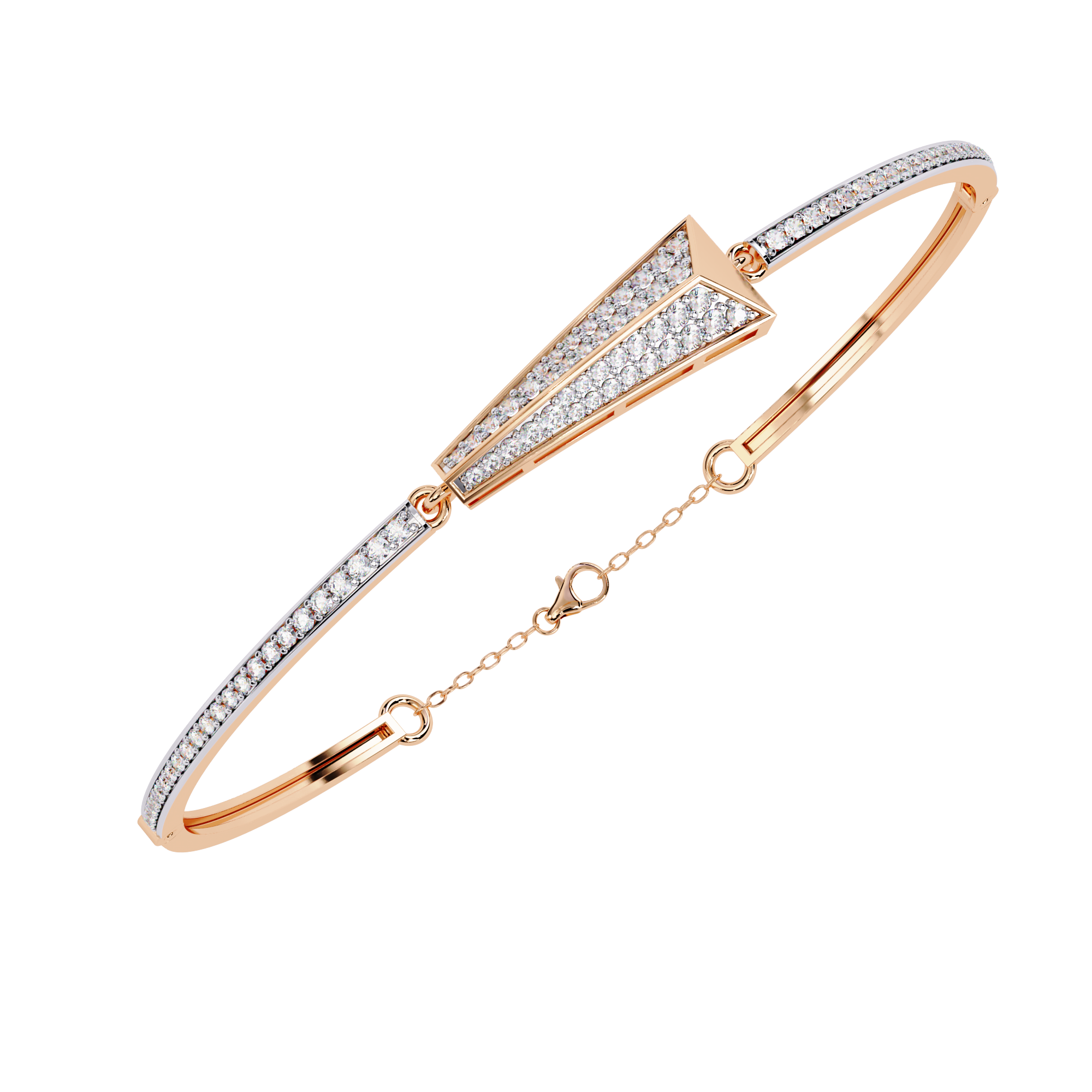 Astra Arrow Lab Grown Diamond Bracelet