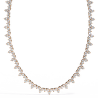 Astra Cluster Diamond Necklace
