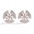 Astra Pavé Snowflake Earrings