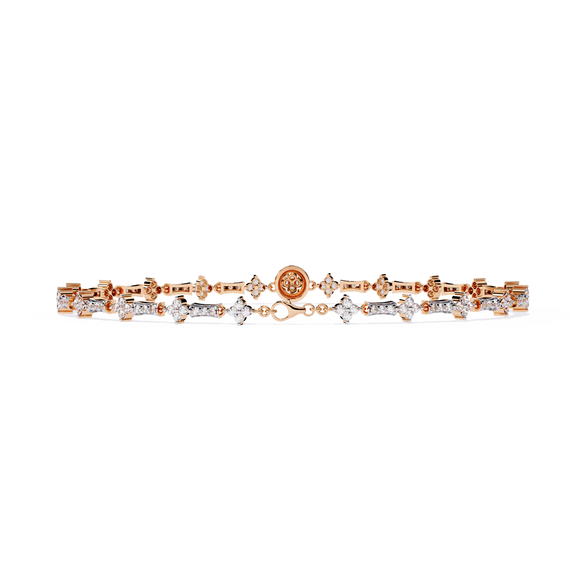 Aurelle Blossom Diamond Bracelet