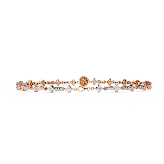 Aurelle Blossom Diamond Bracelet