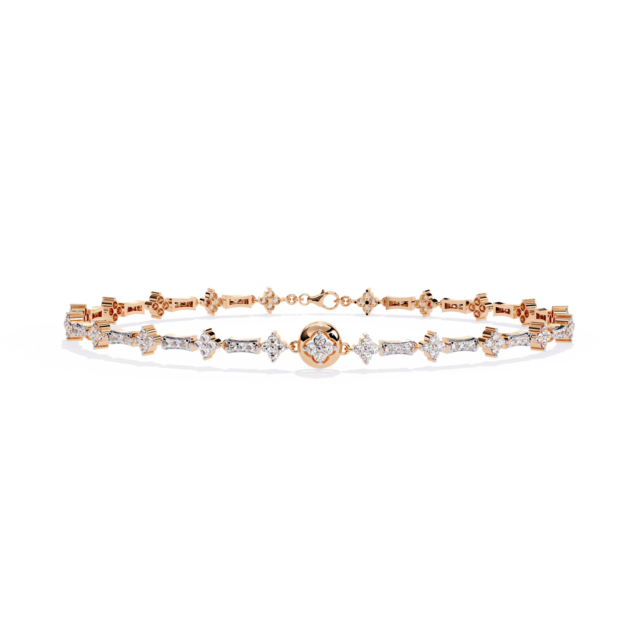 Aurelle Blossom Diamond Bracelet