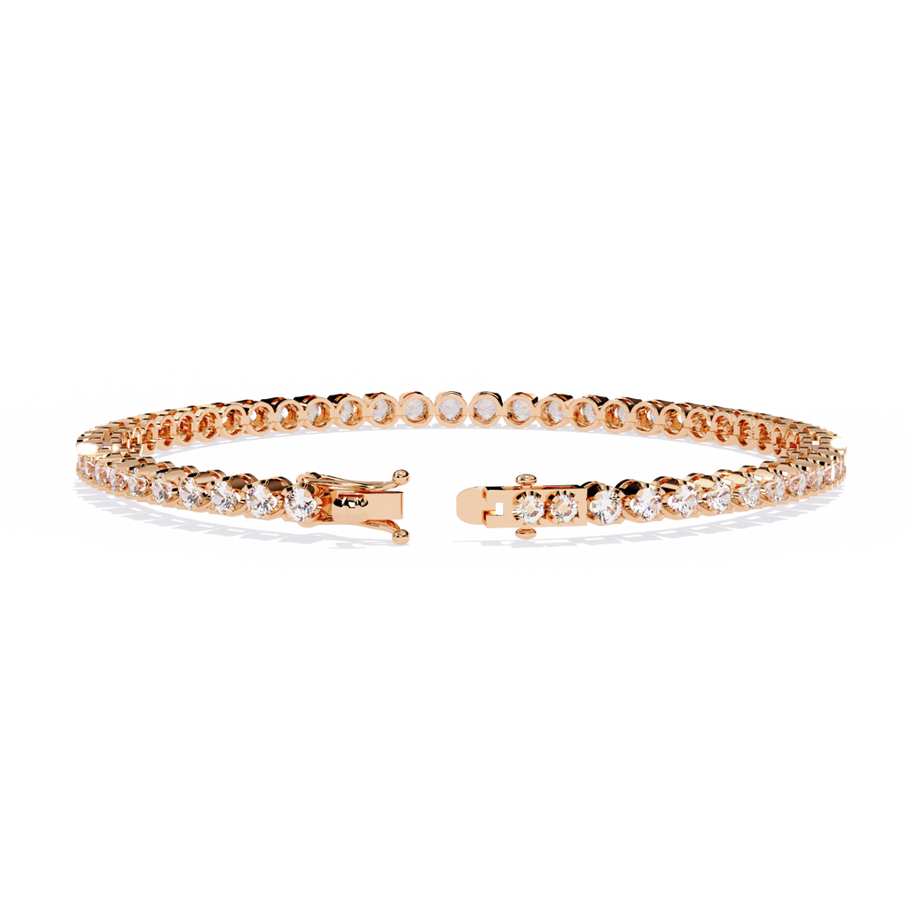 Aurora Graduated Round Diamond Bracelet
