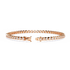 Aurora Graduated Round Diamond Bracelet