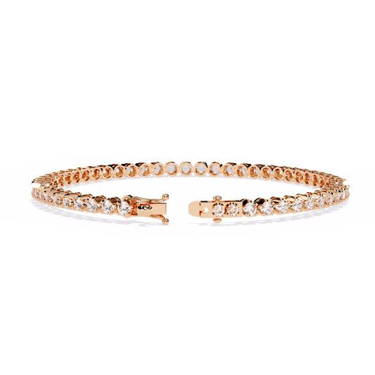 Aurora Graduated Round Diamond Bracelet