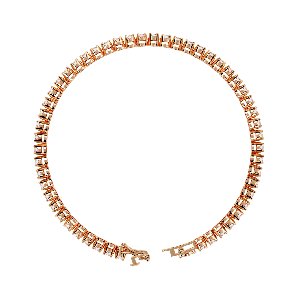 Aurora Graduated Round Diamond Bracelet