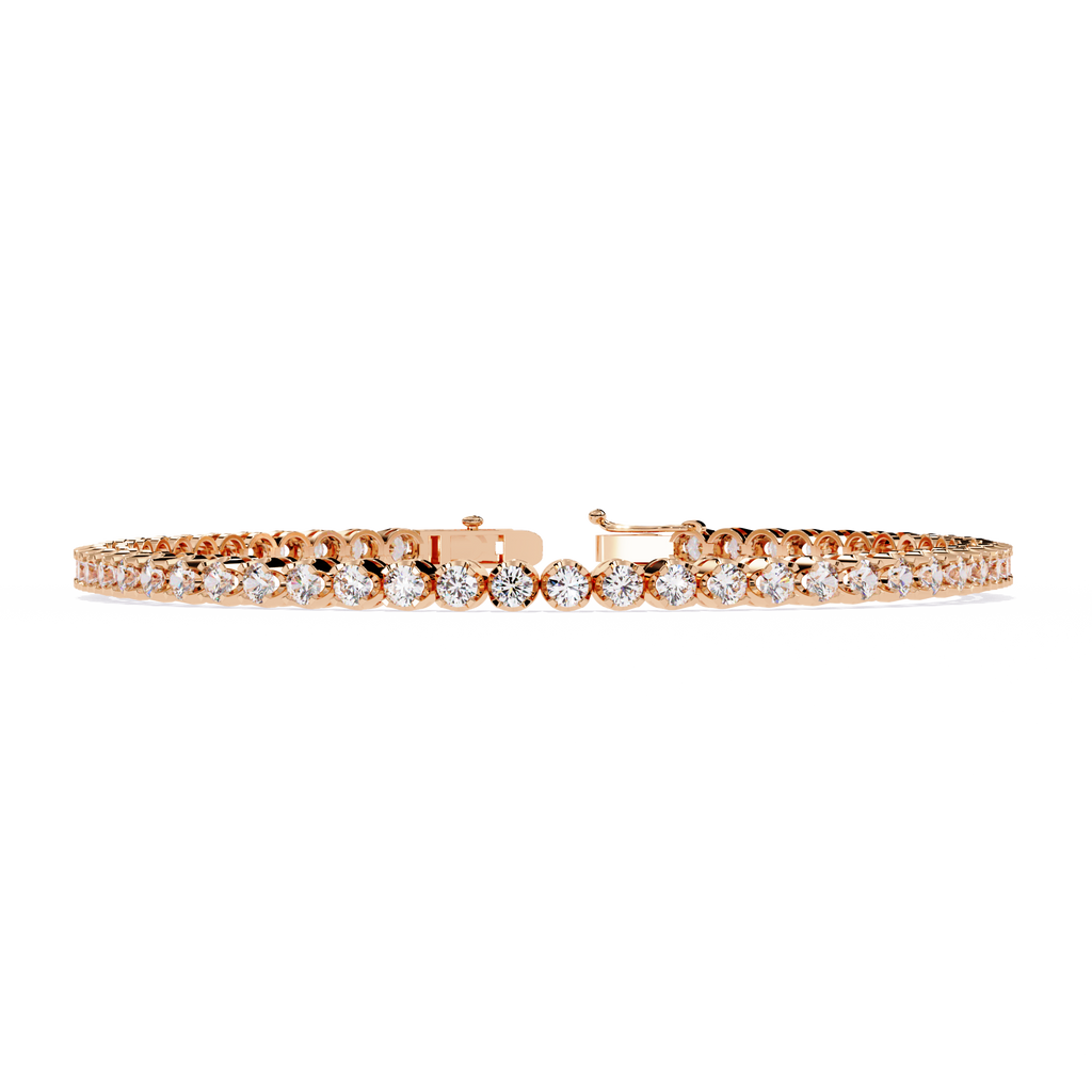 Aurora Graduated Round Diamond Bracelet