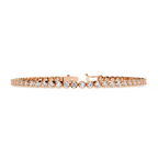 Aurora Graduated Round Diamond Bracelet