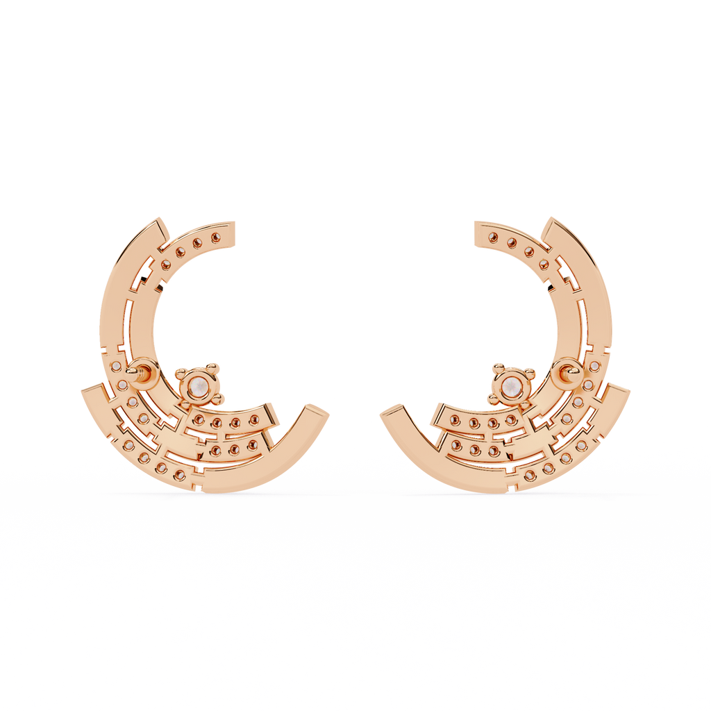 Aurora Orbit Diamond Earrings
