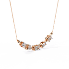 Aurora Symphony Diamond Necklace