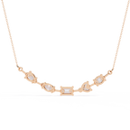 Aurora Symphony Diamond Necklace