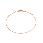 Blossom Gleam Dual Chain Bracelet
