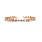 Blossom Marquise Cluster Diamond Bracelet