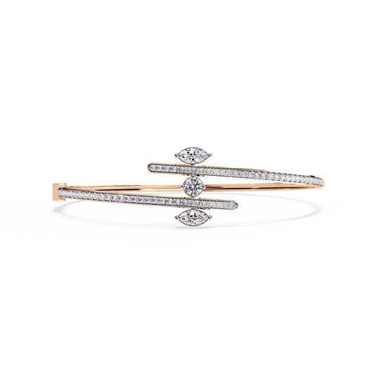 Celeste Gaze Marquise Diamond Bracelet