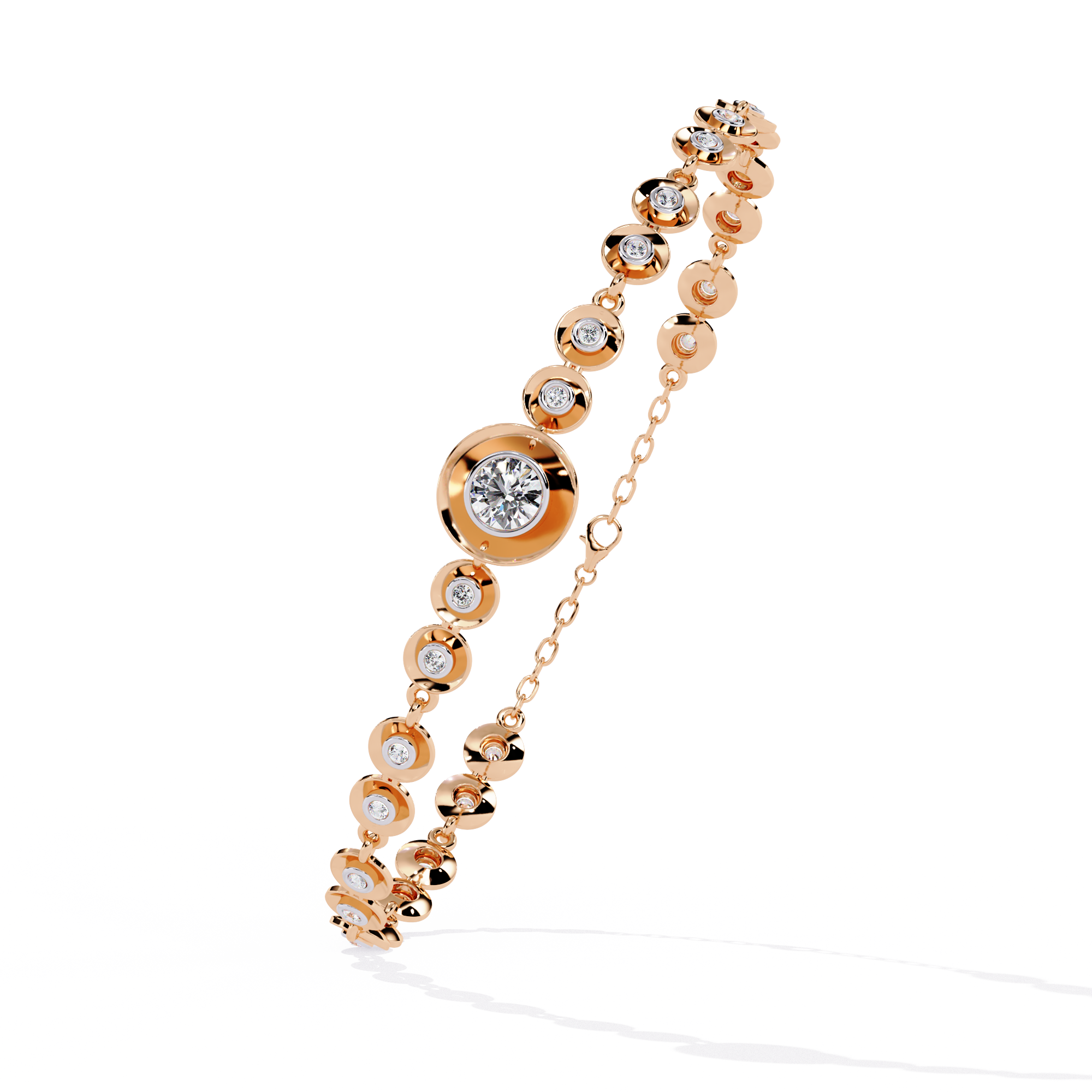 Celeste Orbit Diamond Bracelet