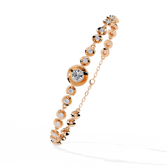 Celeste Orbit Diamond Bracelet