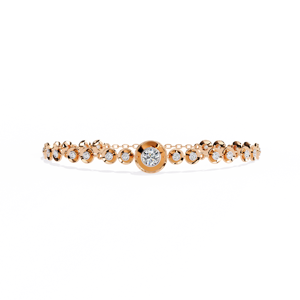 Celeste Orbit Diamond Bracelet