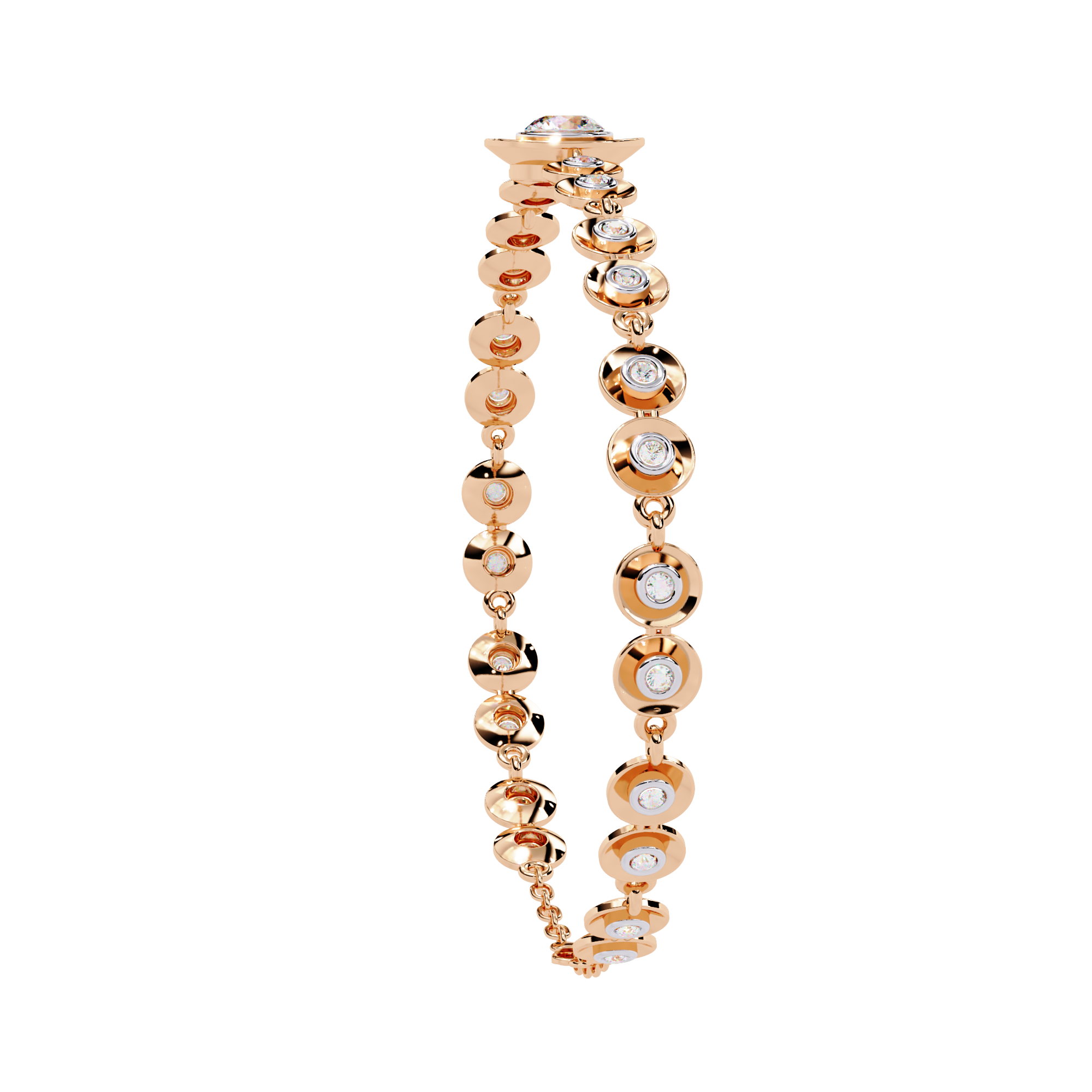 Celeste Orbit Diamond Bracelet