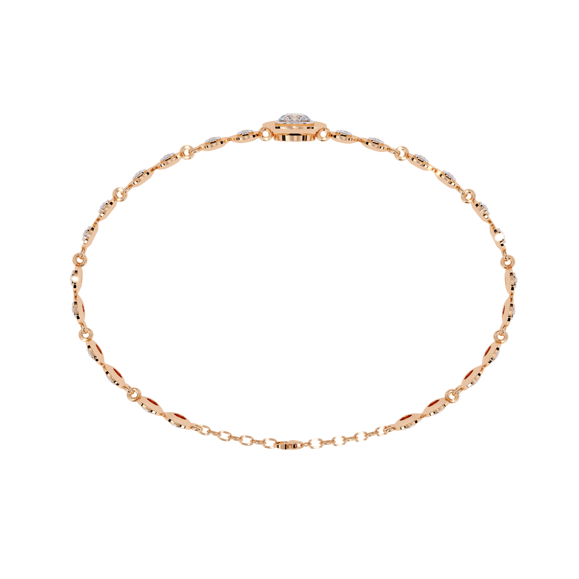 Celeste Orbit Diamond Bracelet