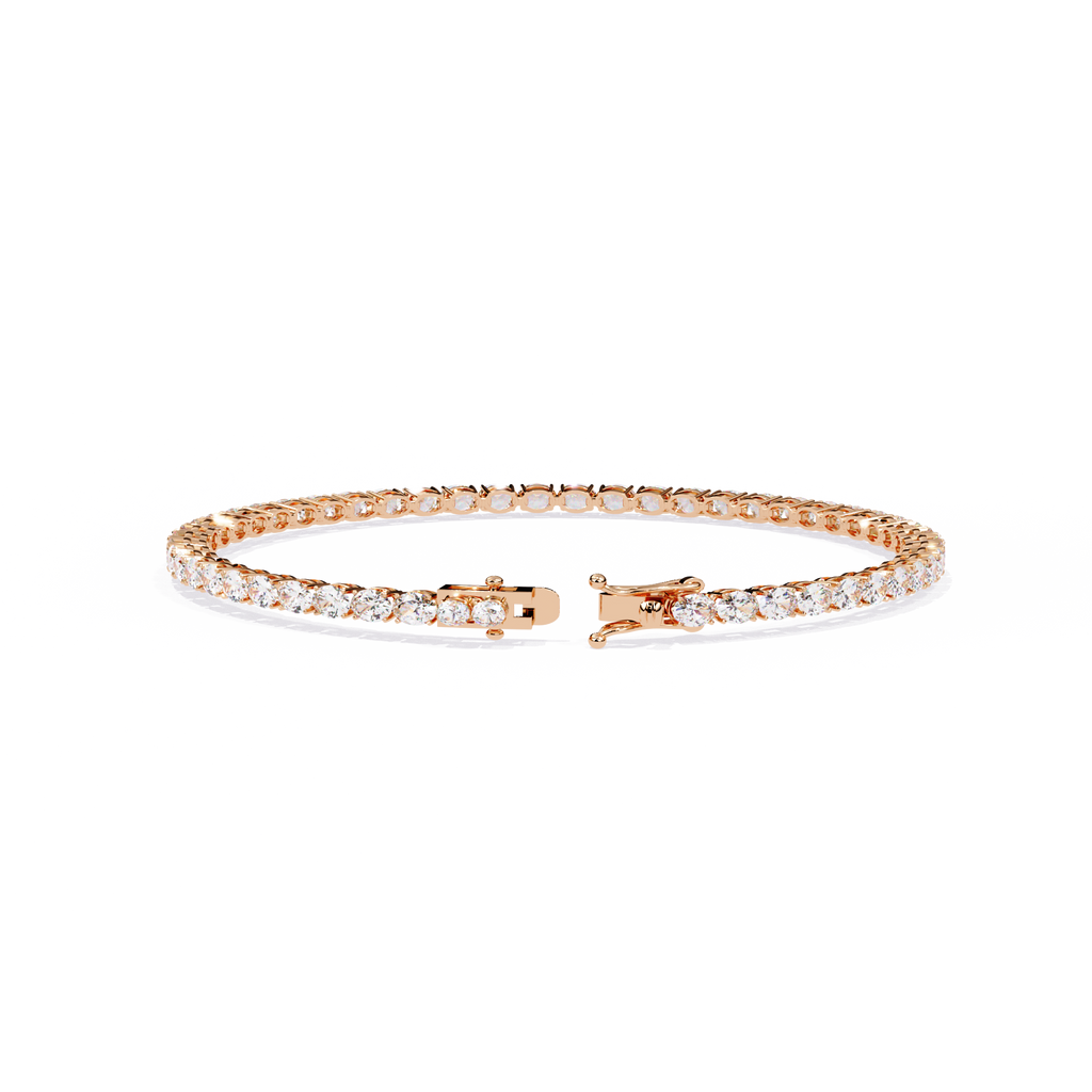 Celeste Oval Cut Lab Grown Diamond Bracelet