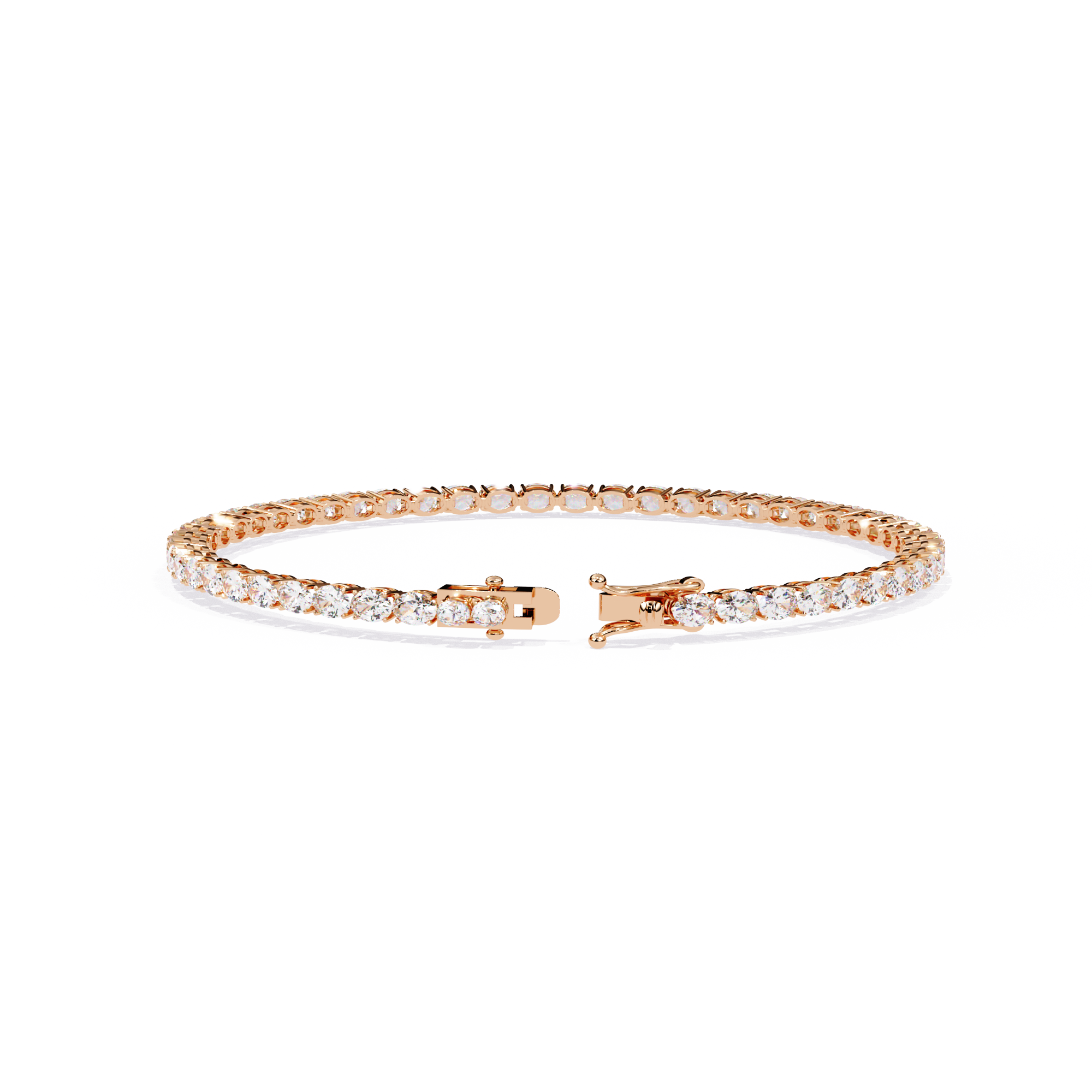 Celeste Oval Cut Lab Grown Diamond Bracelet