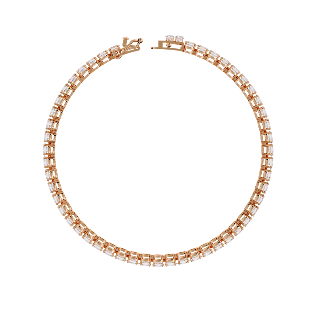 Celeste Oval Cut Lab Grown Diamond Bracelet