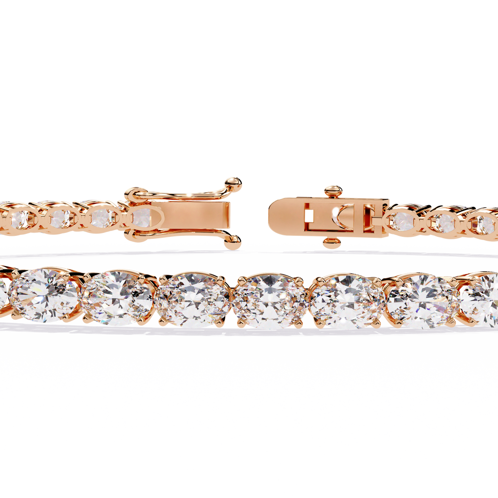 Celeste Oval Cut Lab Grown Diamond Bracelet