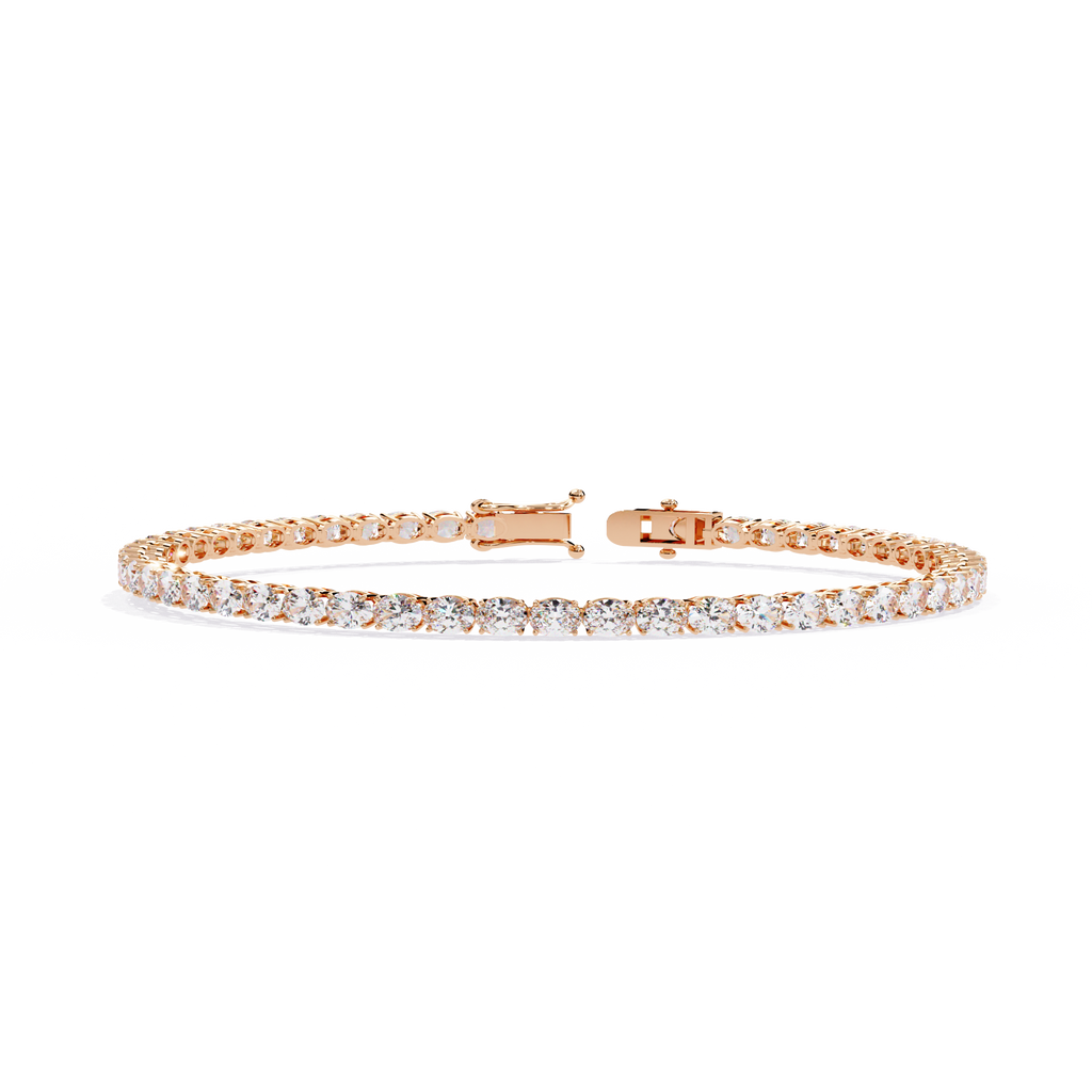 Celeste Oval Cut Lab Grown Diamond Bracelet