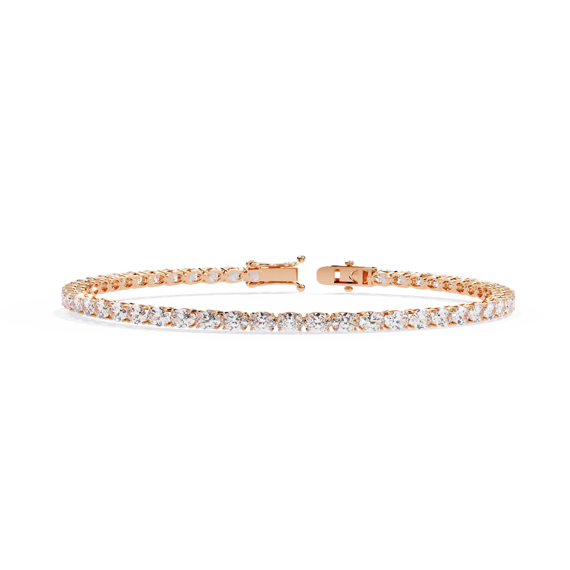 Celeste Oval Cut Lab Grown Diamond Bracelet