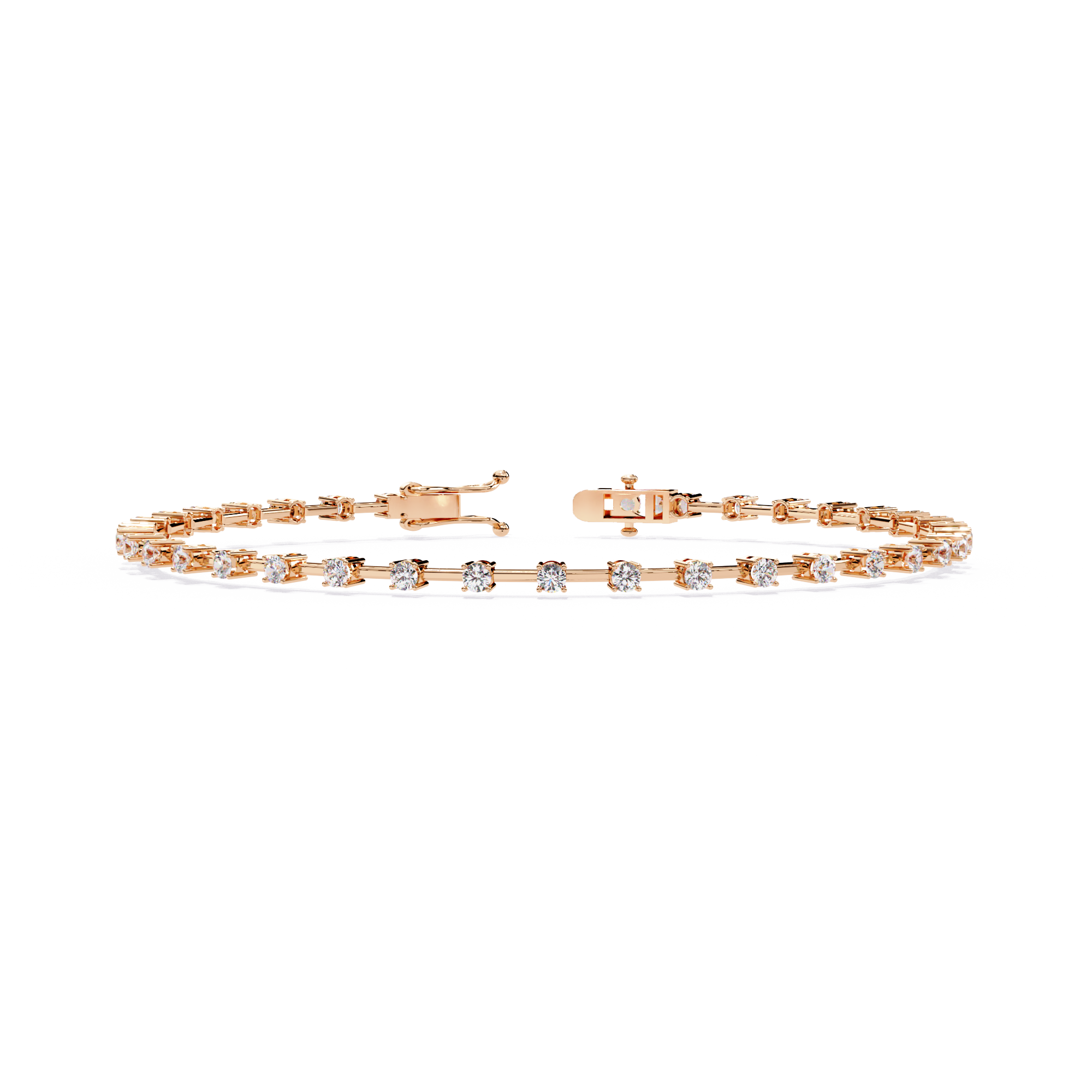 Celeste Petite Round Diamond Bracelet