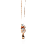 Celeste Ribbon Diamond Necklace