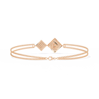 Celeste Twin Diamond Lab Grown Bracelet